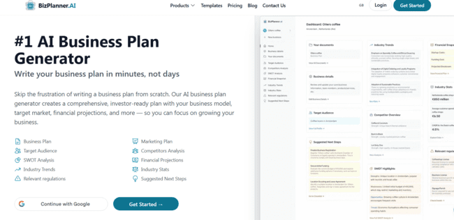 BizPlanner AI