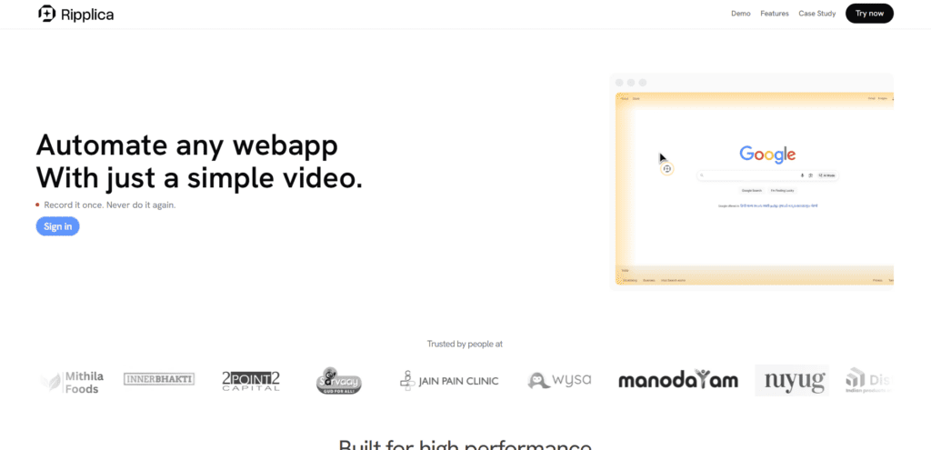 Ripplica: Browser-Based Automation for Repetitive Digital Workflows
