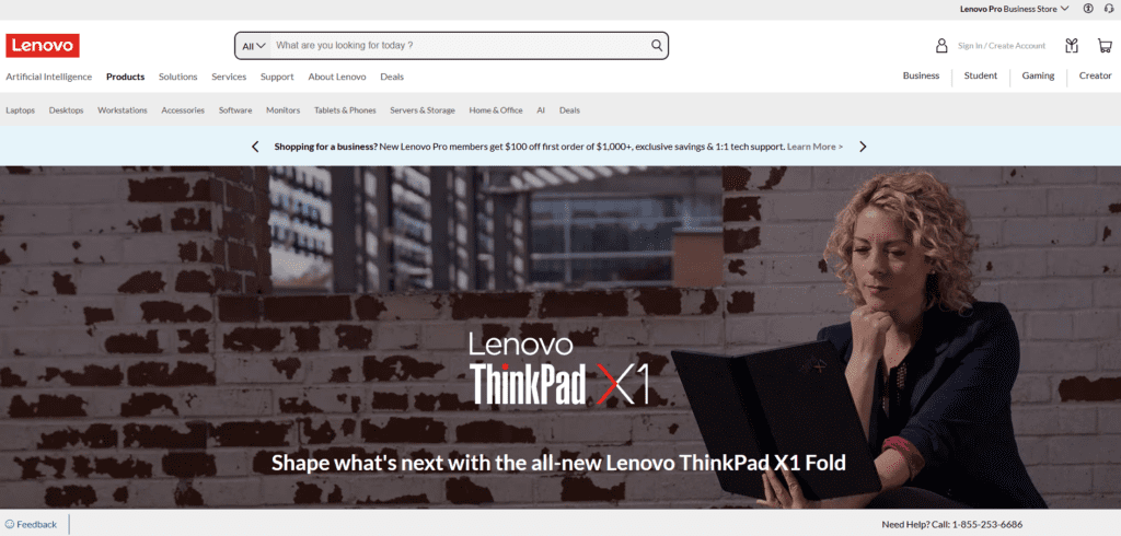 Lenovo ThinkPad X1 Fold Gen 3 with Embedded AI Tools