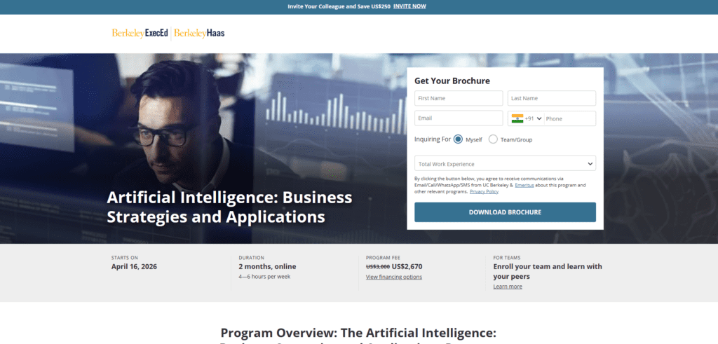 Emeritus & MIT Sloan: Artificial Intelligence for Business Leaders