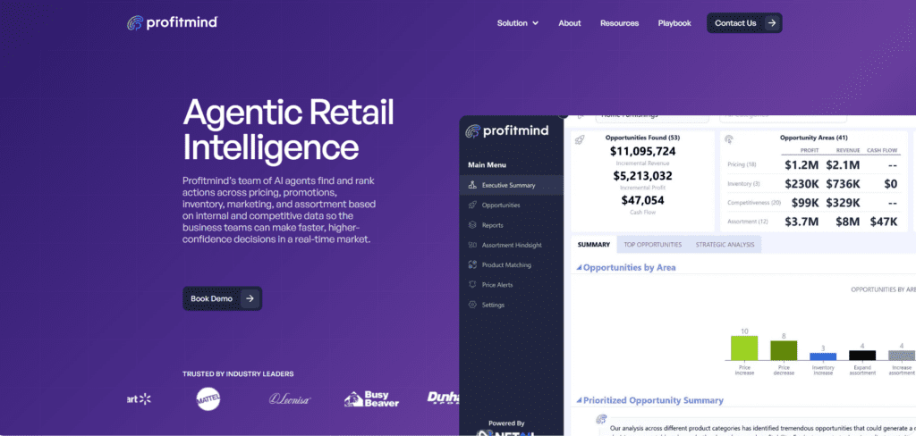 Profitmind: Agentic AI for Retail Decision Coordination and Automation