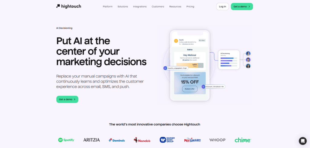 Hightouch AI Decisioning: Automating Marketing Decisions with Data Integration