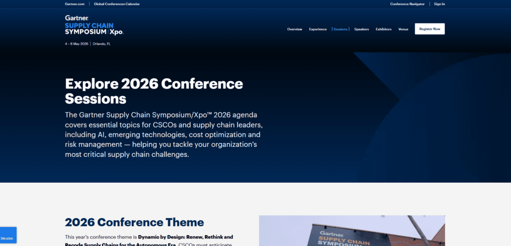 Gartner Supply Chain Symposium/Xpo 2026