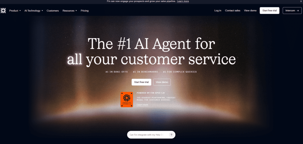 Intercom Fin AI Agent