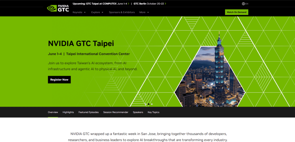 NVIDIA GTC 2026