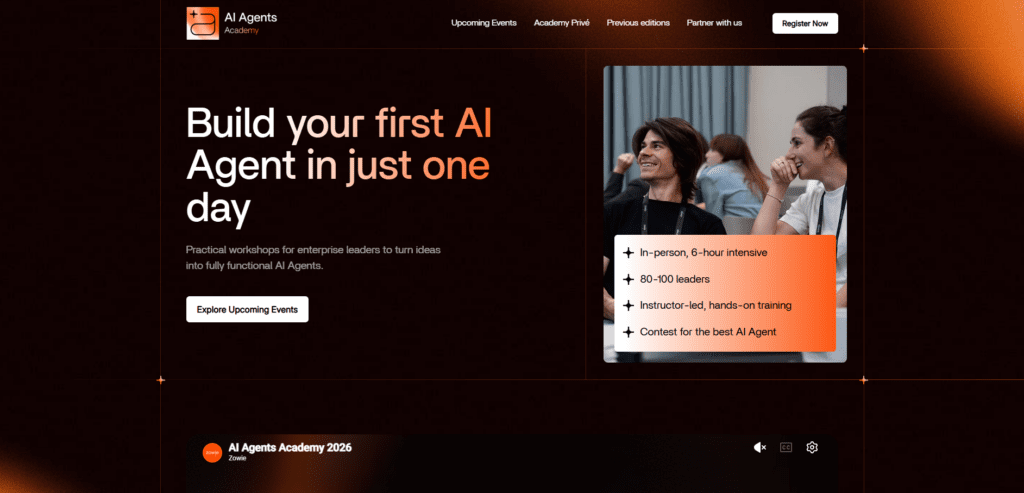 AI Agents Academy by Zowie: AI Agent Bootcamp for C-Level Leaders