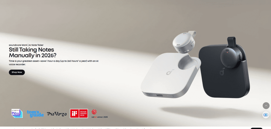 Soundcore Work AI Voice Recorder