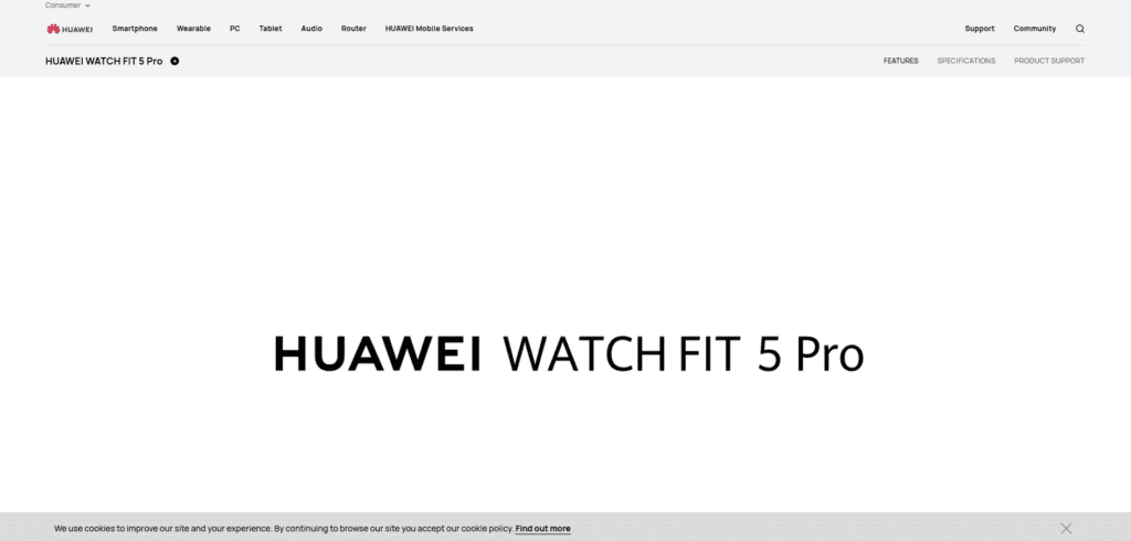 Huawei Watch Fit 5 Pro