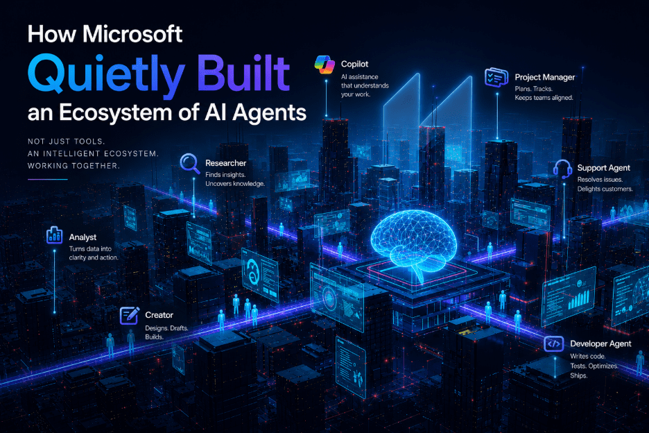 How Microsoft Quietly Built an Ecosystem of AI Agents