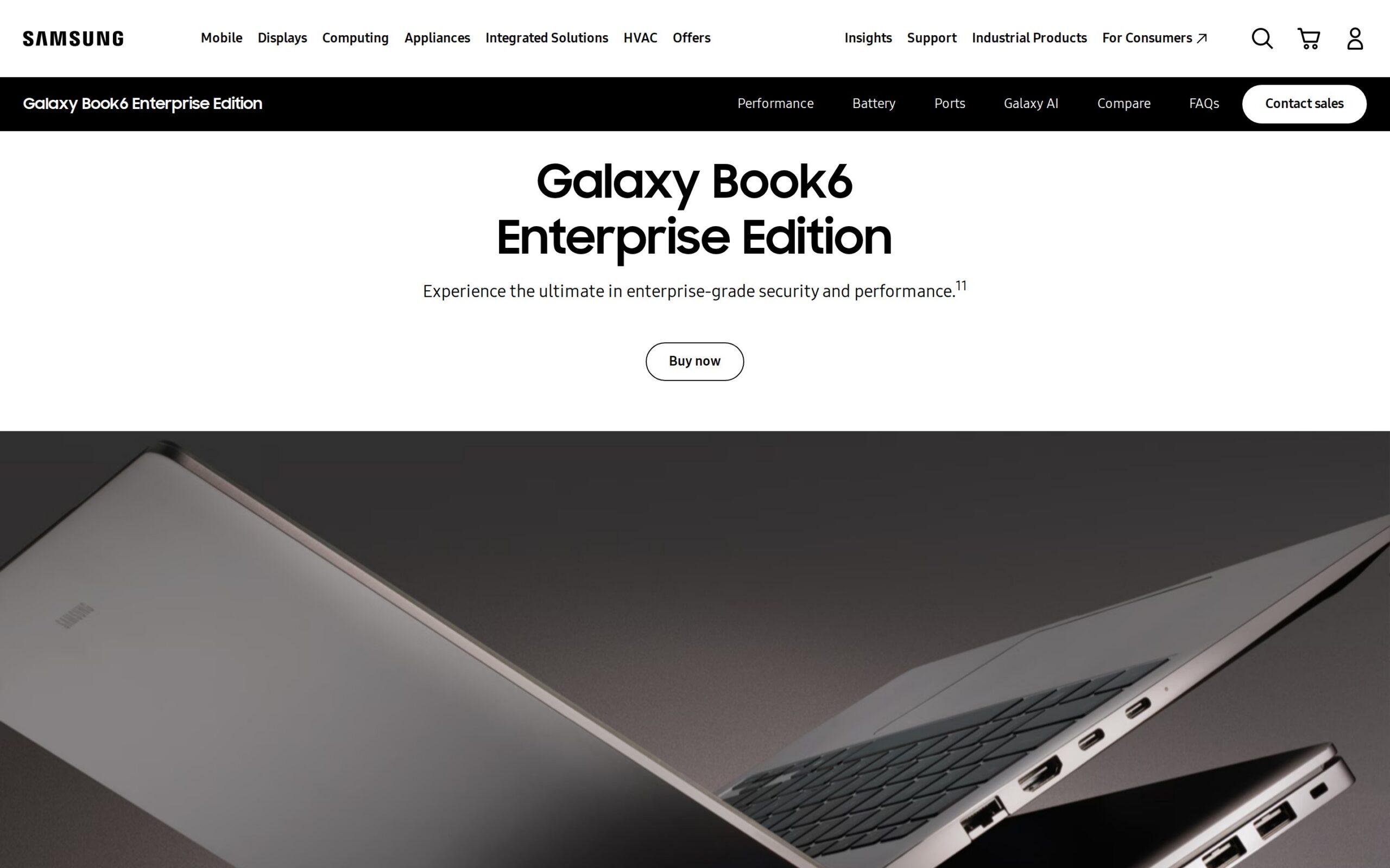 Galaxy Book6 Enterprise Edition