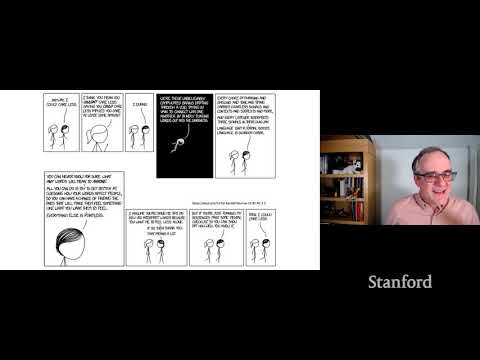 Video titled: Stanford CS224N: NLP with Deep Learning | Winter 2021 | Lecture 1 - Intro & Word Vectors