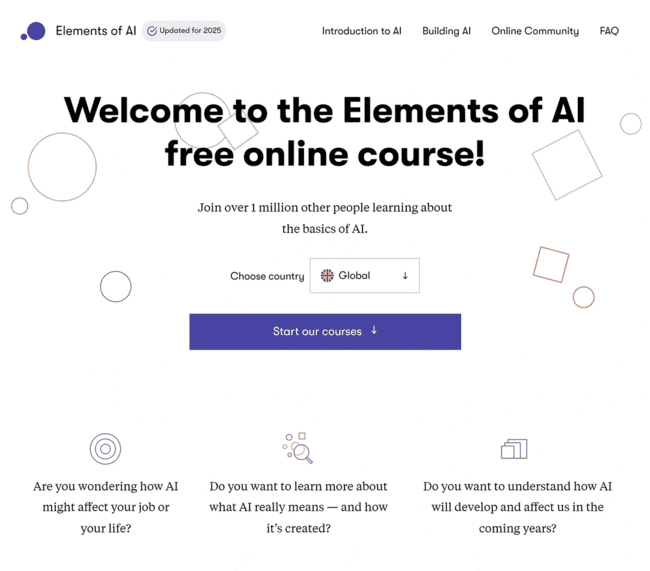 Elements of AI