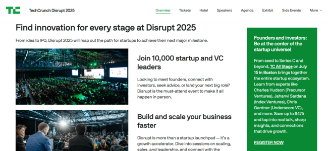 TechCrunch Disrupt 2025