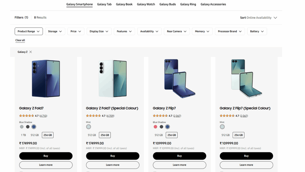 Samsung Galaxy Z Fold 5