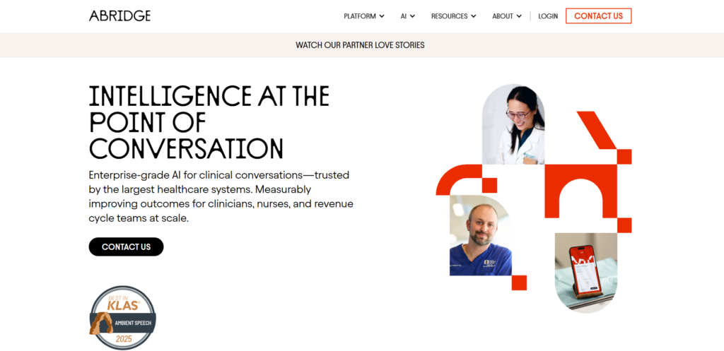 Abridge (Founded: 2020, HQ: USA)