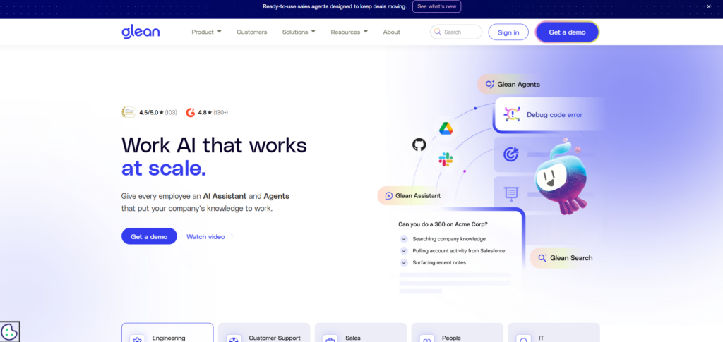 Glean (Founded: 2019, HQ: USA)