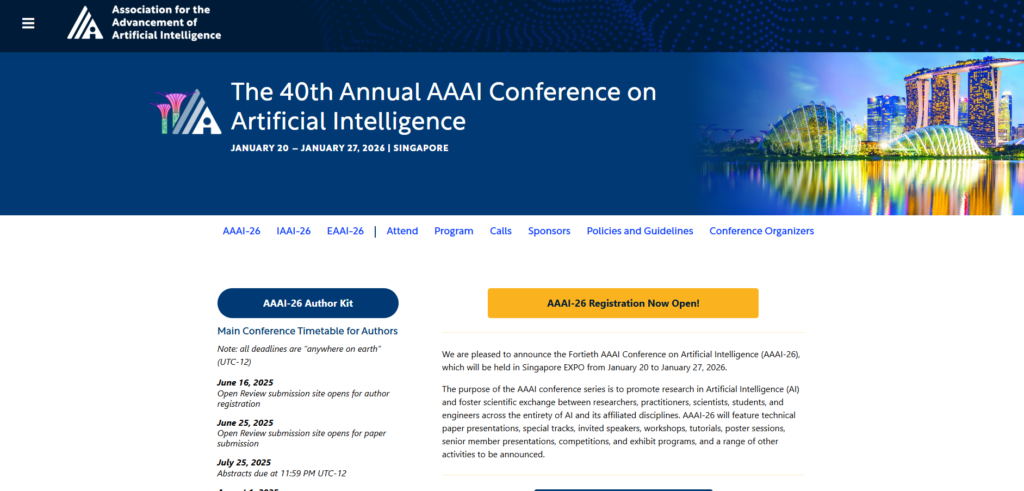 AAAI Conference 2026: The Pulse of AI Research and Development